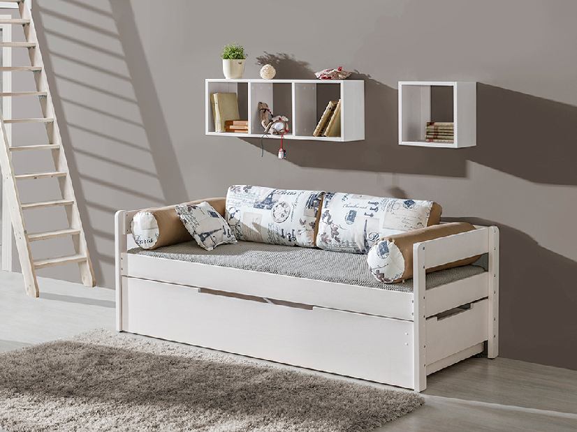 Jednostruki krevet 90 cm Balos (S podnicom i prostorom za odlaganje) *rasprodaja 