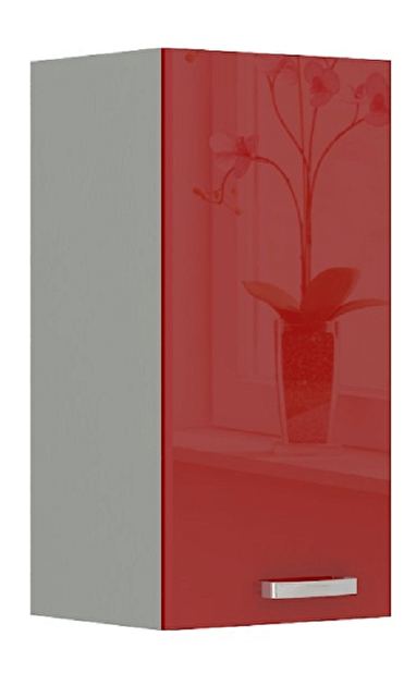 Gornji kuhinjski ormarić 40 G Tempo Kondela Pleitton (crveni sjaj) *rasprodaja