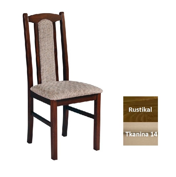 Blagovaonska stolica Arte (rustikal + tkanina 14) *rasprodaja