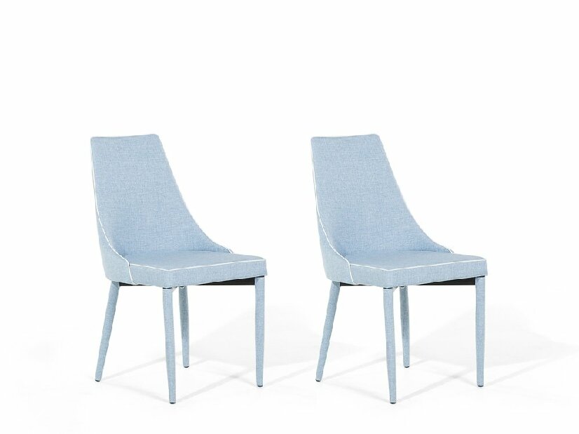 Set 2 kom. blagovaonskih stolica CAMARILO (plava)