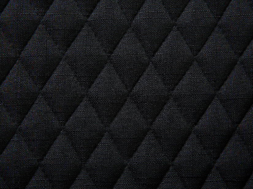 Blagovaonska stolica SOHO (tkanina) (crna)