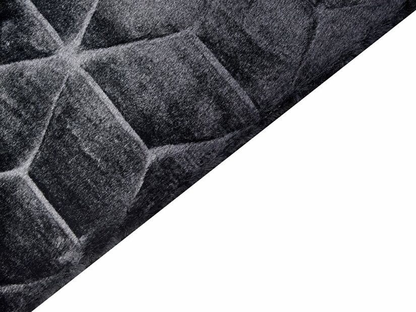 Tepih od umjetnog krzna 160 x 230 cm Thae (crna)