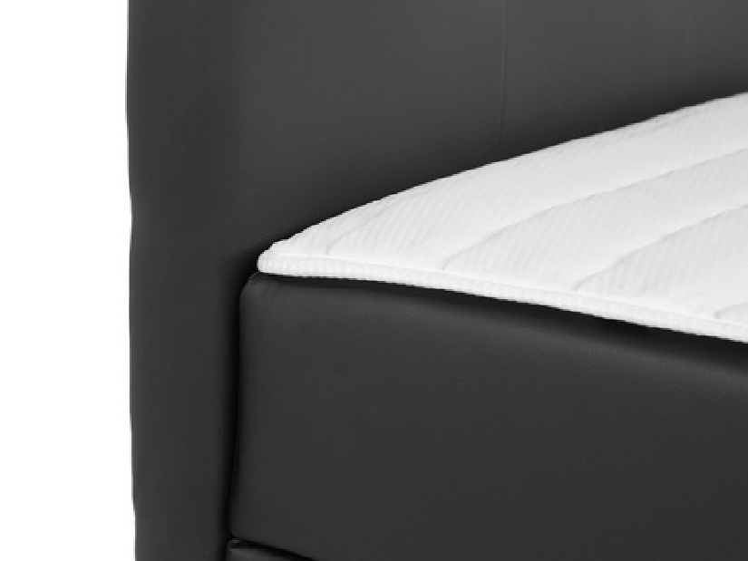 Kontinentalni krevet 140 cm Cinara (ekokoža soft 017 (bijela))