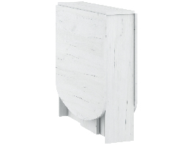 Blagovaonski stol Elston 2 (craft bijeli) (za 4 do 6 osoba)