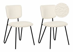 Set blagovaonskih stolica (2 kom.) Nelza (bijela)