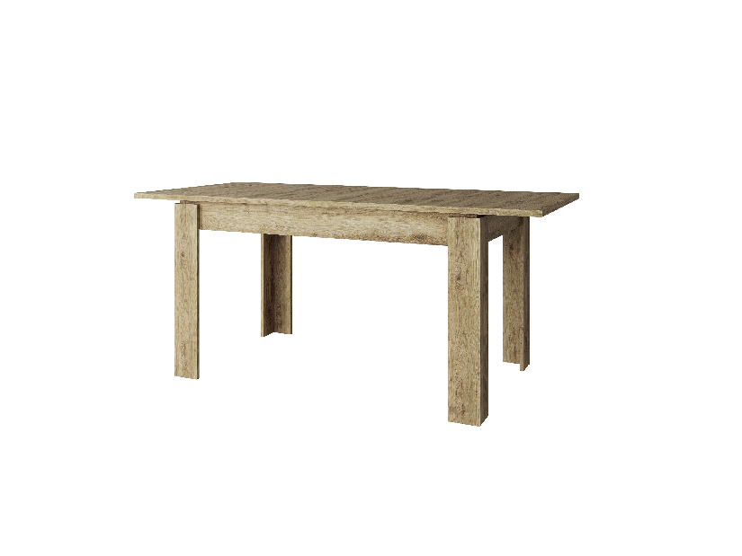 Blagovaonski stol na razvlačenje (za 4 do 6 osoba) Deloris (hrast navarra)