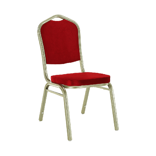 Blagovaonska stolica Zoni (bordo + boja šampanjca) 