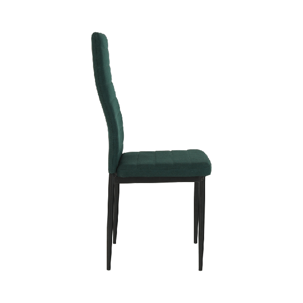 Blagovaonska stolica Collort nova (smaragdna + crna) 