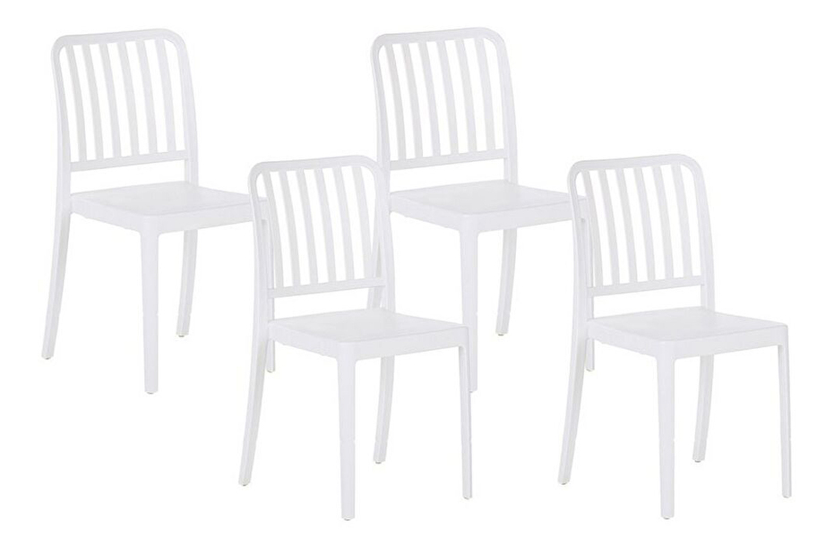 Set vrtnih stolica (4 kom.) Sinnamon (bijela) 