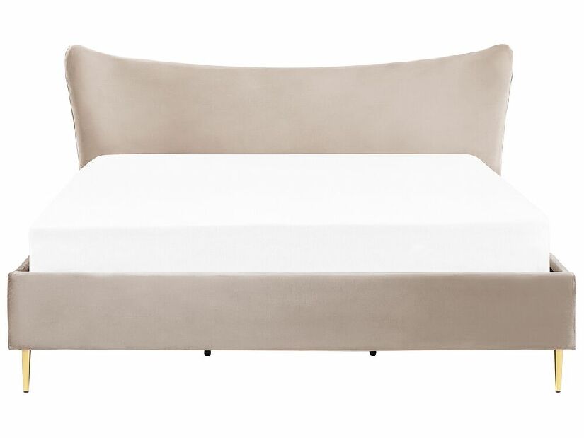Bračni krevet 180 cm Chaza (sivo-smeđa)