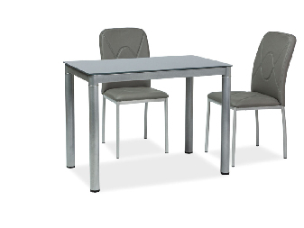 Blagovaonski stol Gabriel (siva + siva) (za 4 osobe)