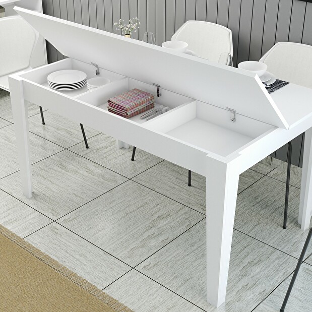 Blagovaonski stol (za 6 osoba) Michelle (bijela)
