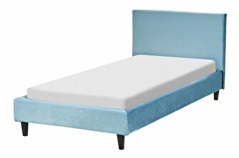 Jednostruki krevet 200 x 90 cm Ferdinand (plava) (s podnicom)