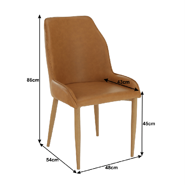 Blagovaonska stolica Impor (karamela)
