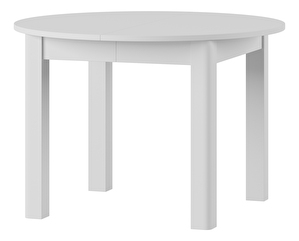 Blagovaonski stol Untim 1 (bijela) (za 4 do 6 osoba)