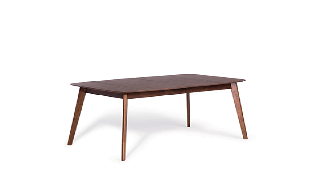 Blagovaonski stol Medo (za 6 do 8 osoba) (tamno drvo)