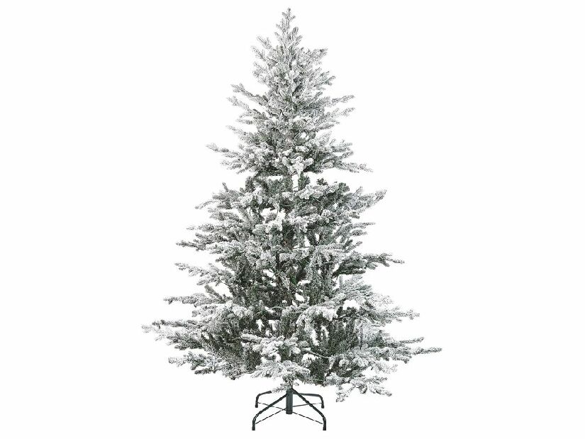 Božićno drvce 180 cm Bresco (bijela) (s rasvjetom)