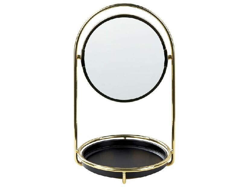 Kozmetičko ogledalo Indza (zlatna)
