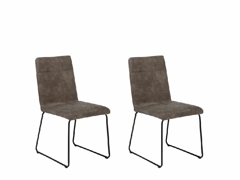 Set blagovaonskih stolica 2 kom. Neville (smeđa)