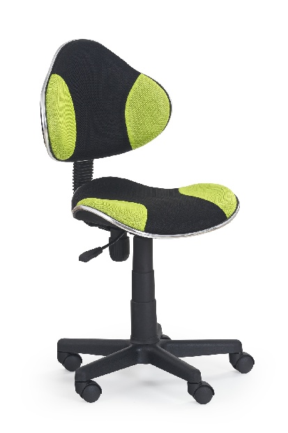 Dječja stolica Flash crna + zelena 