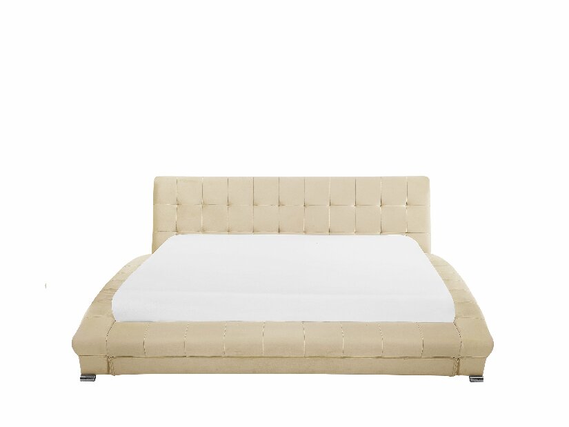 Bračni krevet 160 cm LILLY (s podnicom) (bež)