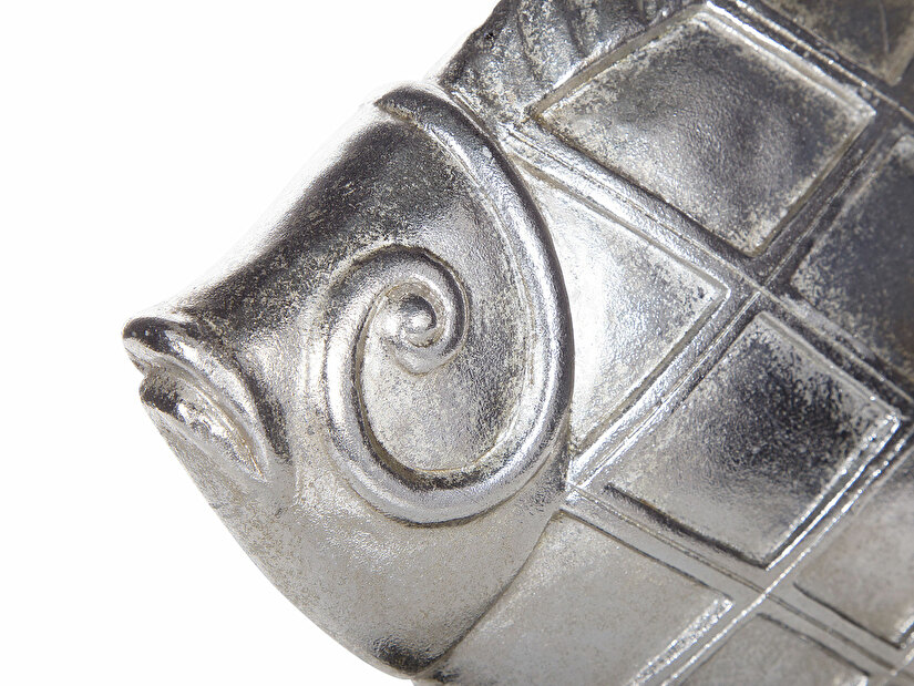 Dekorativna figurica AGRINIO 38 cm (keramika) (srebrna)