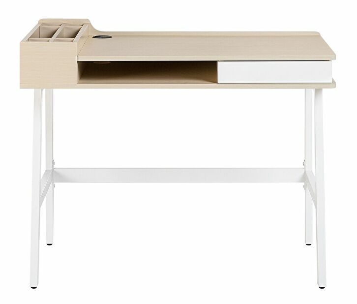 Pisaći stol Paribo (bijela)