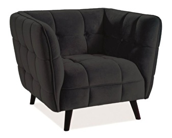 Fotelja Carmine (crna)