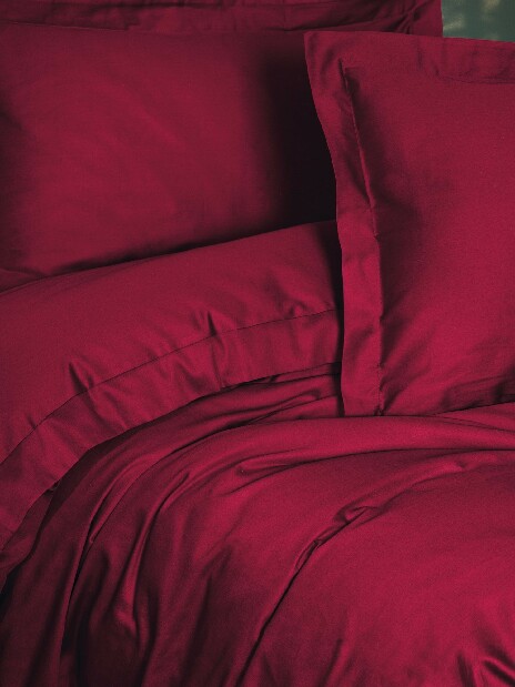 Set satenske posteljine 200 x 220 cm Elegance (crvena)