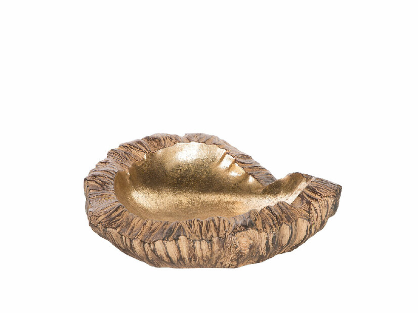 Dekorativna zdjelica KOROPI (zlatna)