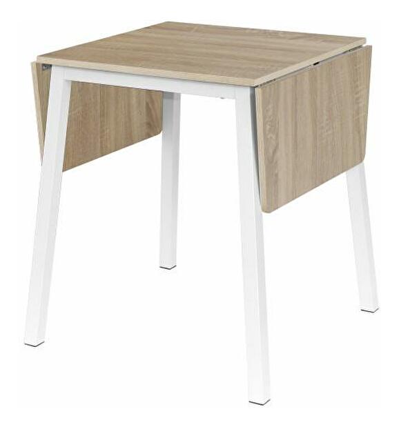 Blagovaonski stol Munrit (za 4 osobe) (hrast sonoma + bijela) 