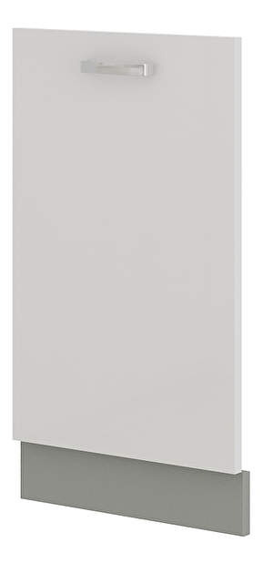 Vrata za ugradbenu perilicu posuđa Brunea ZM 713x446 (bijeli sjaj)