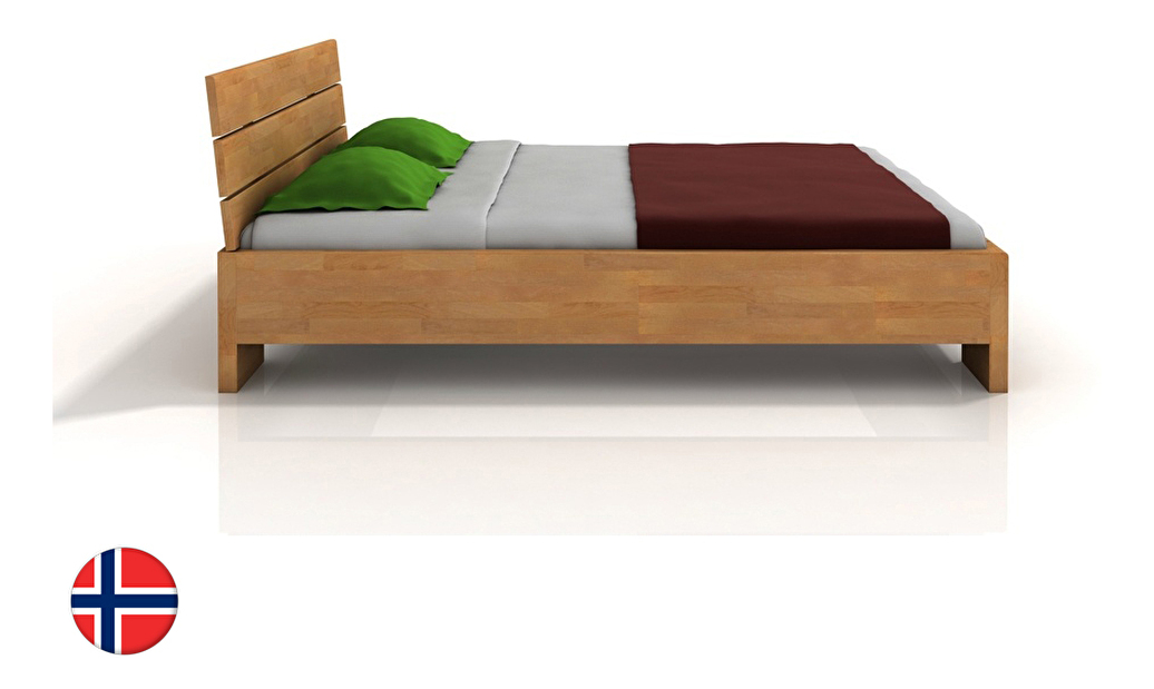 Bračni krevet 200 cm Tosen High BC (bukva)