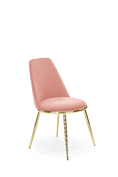 Blagovaonska stolica Kincardine (ružičasta + zlatna) *outlet moguća oštećenja