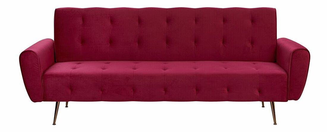 Sofa trosjed SORO (tamno crvena)
