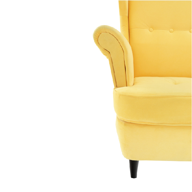 Fotelja Rytu (žuta + wenge) *rasprodaja