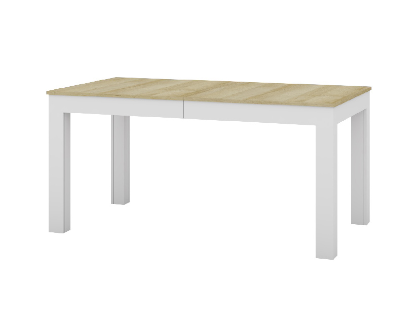 Blagovaonski stol Weston (hrast riviera + bijela) (za 6 do 8 osoba)