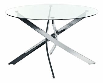 Okrugli blagovaonski stol Marramo (srebrna)
