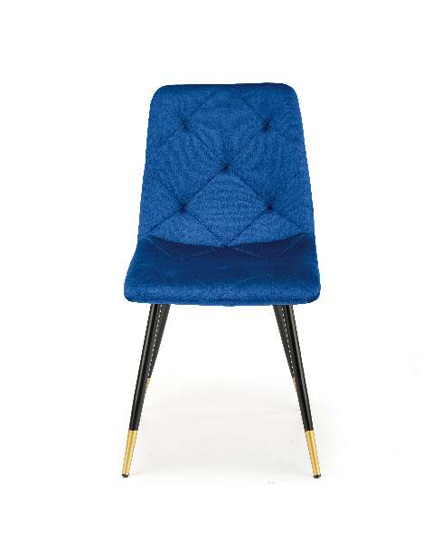 Blagovaonska stolica Kallan (tamno plava + crna + zlatna)