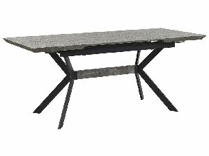 Blagovaonski stol- BENOS (siva + crna) (za 6 osoba)