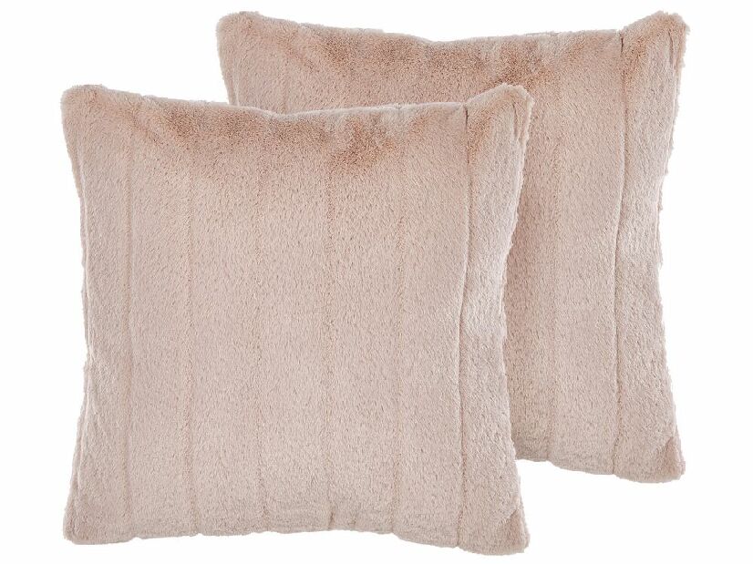 Set 2 ukrasna jastuka 45 x 45 cm Pumlla (ružičasta)