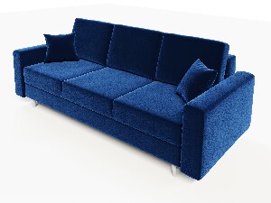 Kauč na razvlačenje Kineton (plava)