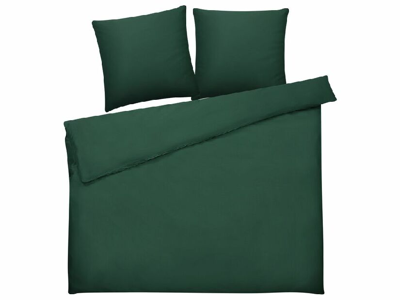 Posteljina 200 x 220 cm Hunter (zelena) (u kompletu s jastučnicama)