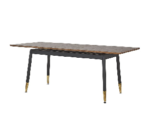 Blagovaonski stol- CALNARA (tamno drvo) (za 6 do 8 osoba)