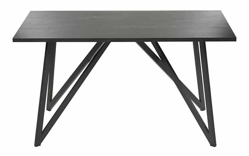 Blagovaonski stol Adanna (crna) (za 4 osobe)
