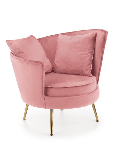 Fotelja Almino (ružičasta)