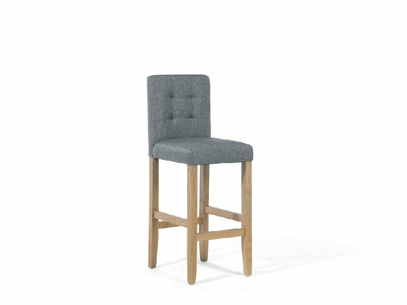 Barska stolica MATON (tekstil) (siva)