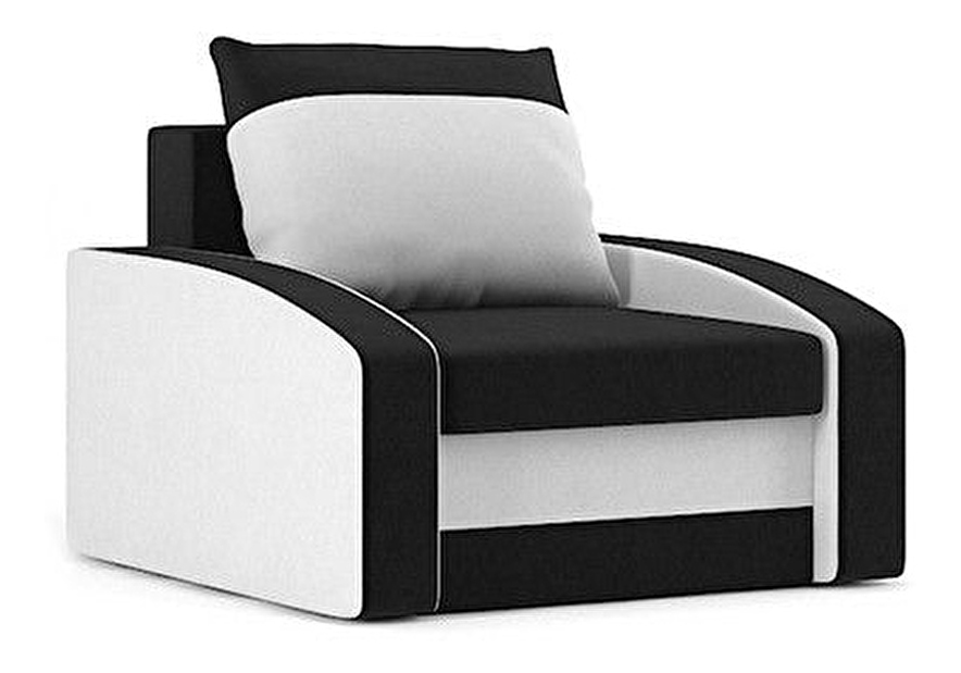Fotelja Hazar (crna + bijela)