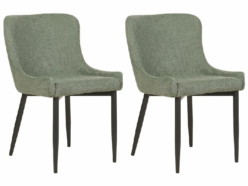 Set blagovaonskih stolica (2 kom.) Ephraim (zelena)