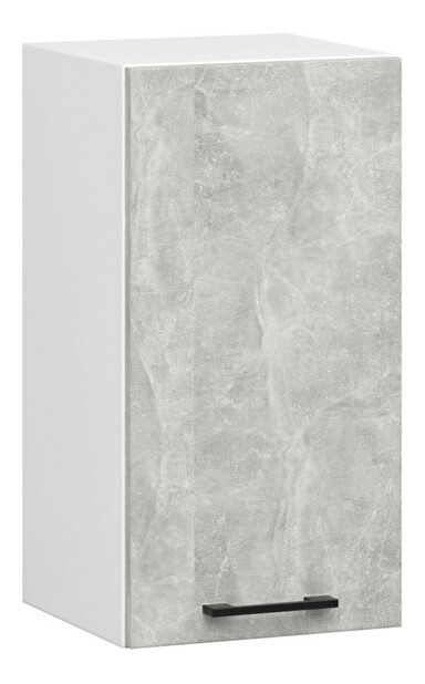 Kutna kuhinja 300 cm Ozara III (beton + bijela)